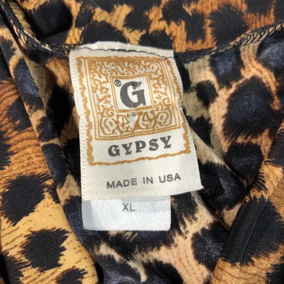 ❗️SOLD Leopard print long sleeve dress size XL - Picture 5 of 8